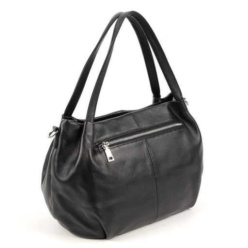 Женская кожаная сумка 6518 Блек - Cidirro фото 3