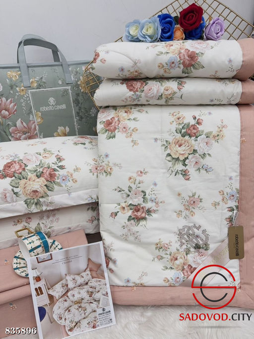 Комплект постельного белья с готовым одеялом