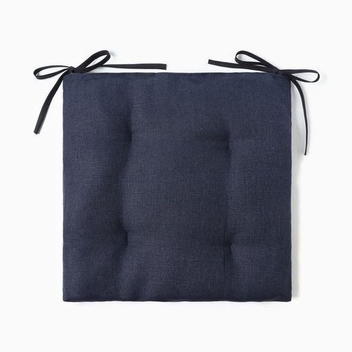 Подушка на стул «Этель» Minimalist design, 42×42 см, синяя