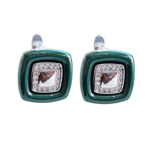 Серьги с керамикой