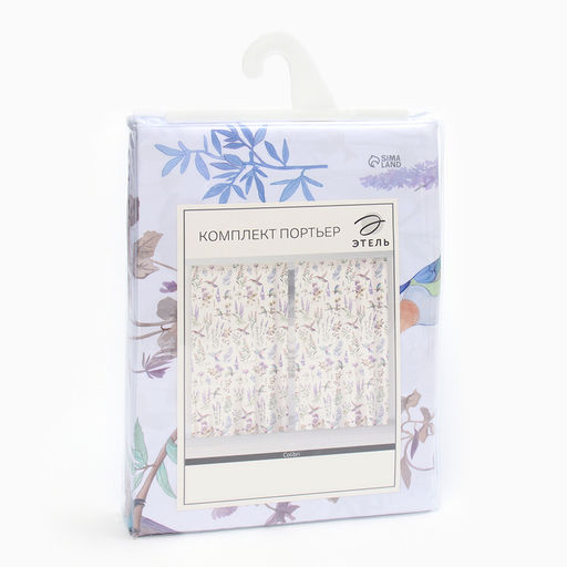 Шторы портьерные «Этель» Colibri, 145×260 см, 2 шт., 140 г/м²