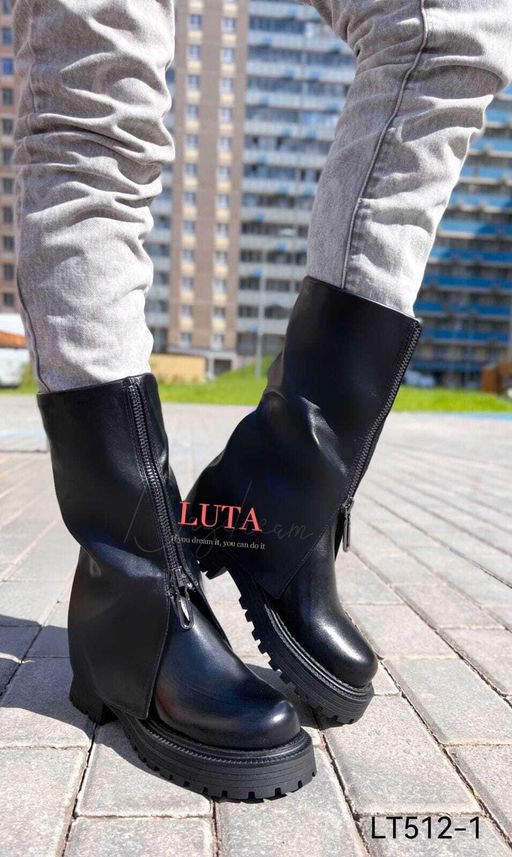 Сапоги (36-40)р. / шт. - Mergemax фото 2