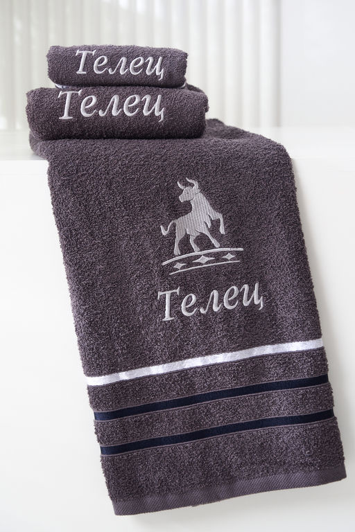 14418/10 Знаки зодиака полотенце махровое плотность 350гр