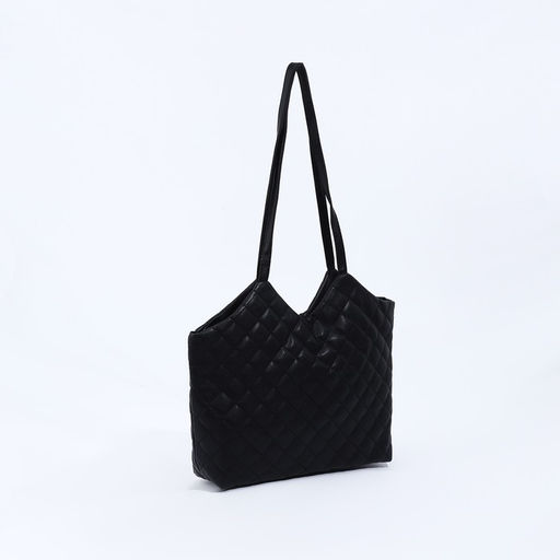 Сумка-тоут на магните, цвет чёрный - Simaland фото 2