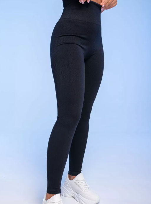 PELICAN, лосины спортивные женские, Черный  фото 3