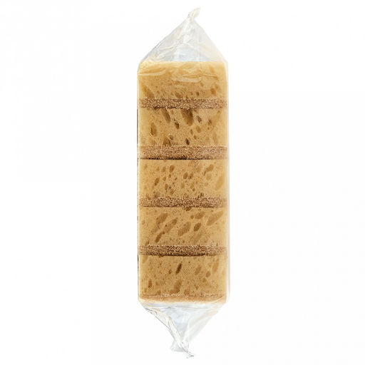 Губка для посуды Colombina Nature 9,5х6х3см, поролон, абразивная фибра, набор 5шт (Россия) - Домашняя мода фото 4