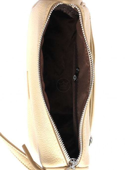 Сумка женская искусственная кожа YDR-2802, 1отд, плечевой ремень, бежевый SALE 264114 - Adelia фото 7