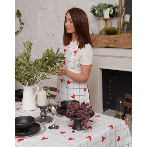 Скатерть Этель Love is 149х180см, 100% хлопок, саржа 190 г/м2  фото 7