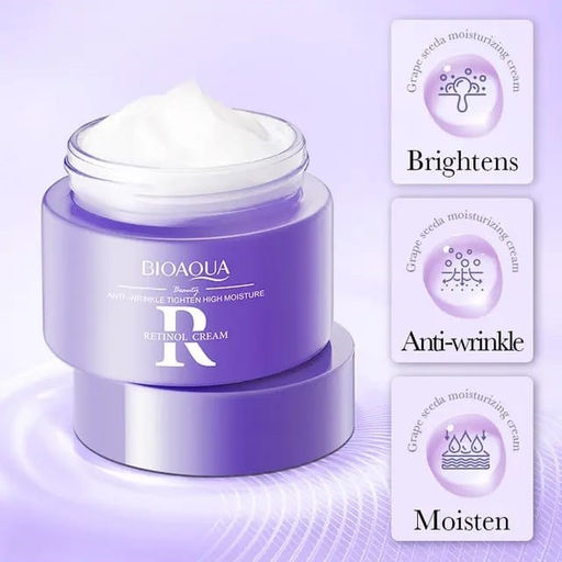 BIOAQUA Крем для лица RETINOL Укрепляющий, Против морщин РЕТИНОЛ 60г