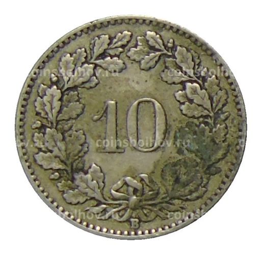 10 раппенов 1921 года Швейцария