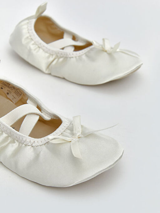 Fiyonk Detayl? K?z ?ocuk Pisi Pisi Ayakkab?