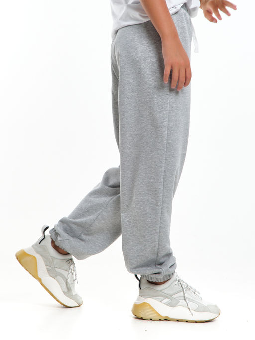 Спортивные брюки трикотажные 22-7999 коричневый - Mini maxi фото 19