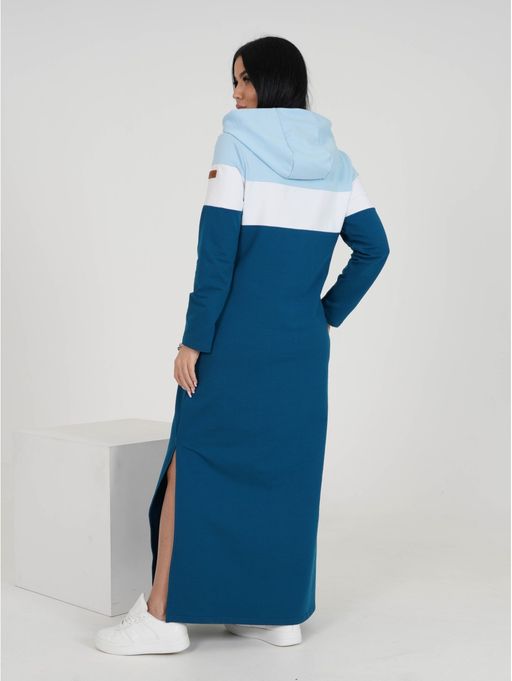 Хадижа платье женское (голубой) - Lovetex фото 4