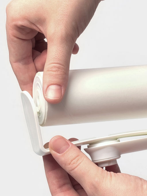 Ролик для одежды LaDо́m, 60 листов, вращающийся, винтовая намотка