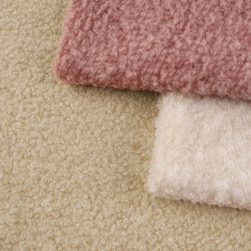 Лоскут мех «Барашек», 50×50 см, 500 г/м, цвет бежевый №2