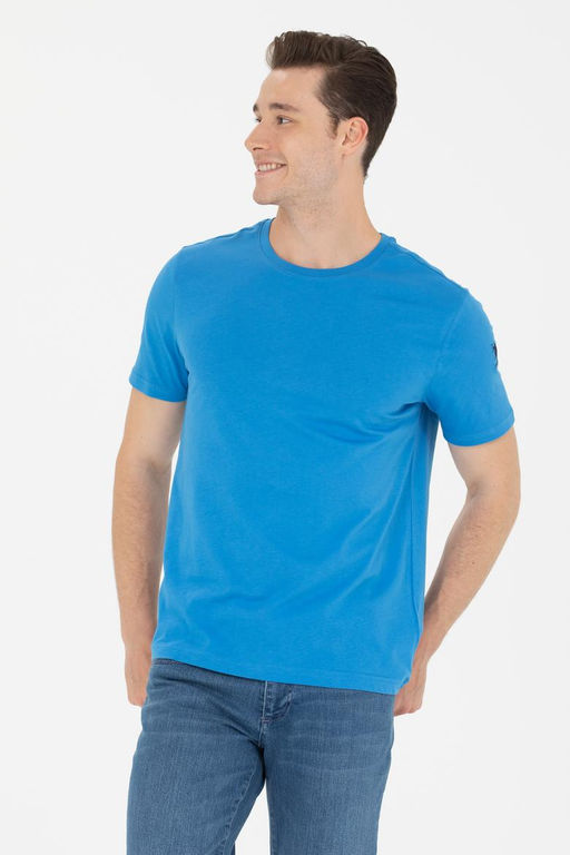 Мужская базовая футболка цвета хаки Неожиданная скидка в корзине - U.s. polo assn фото 8