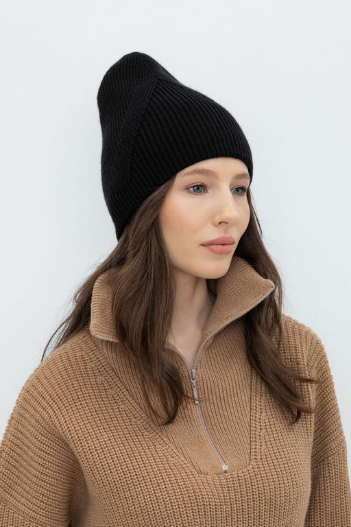 ЕВ 20003/24ш/черный шапка жен - Very neat фото 3