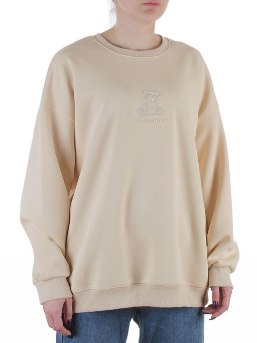 5012-1 BEIGE Свитшот женский (100% хлопок)
