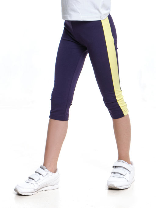 Бриджи ниже колен UD 0767 фиолетовый - Mini maxi фото 3