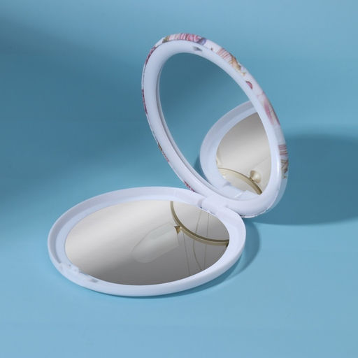 Цена за 2 шт. Зеркало складное Сладости, d=7.5 см, рисунок МИКС