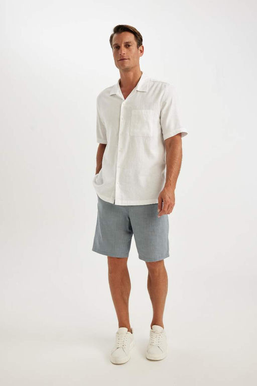 Хлопковые шорты свободного покроя - Defacto фото 8