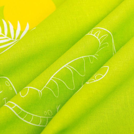 Пеленка Крошка Я Дино 70*120 см, 100 % хлопок, поплин  фото 3