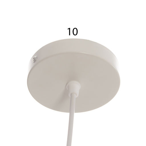 Светильник подвесной «Клауд» многогранник 1×40 Вт Е27 белый 5×6.5×95 см