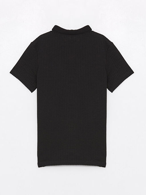 Polo Yaka Basic K?sa Kollu Erkek ?ocuk Ti??rt - Waikiki фото 2