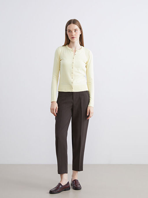 Bisiklet Yaka Kad?n Triko H?rka