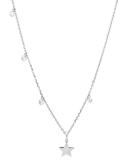 Колье, куб.циркон., ТФК-63