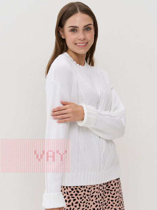 Джемпер женский 5242-41350. 501 белый