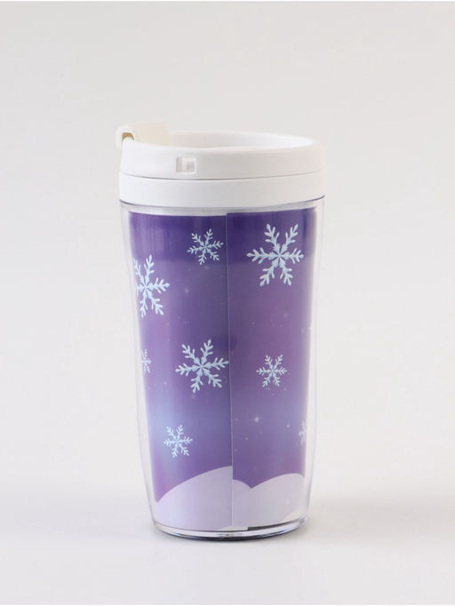 Термостакан новогодний со вставкой «Согрею тебя», 250 мл