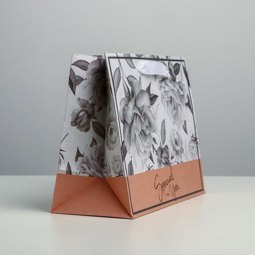 Цена за 3 шт. Пакет подарочный крафтовый, упаковка, Special for you, MS 23?18?10 см