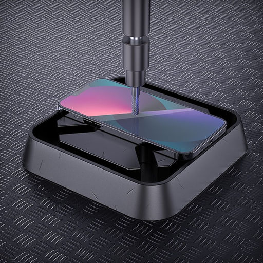 Защитное стекло Hoco A26, для iPhone 13 Pro Max, с защитной сеткой для микрофона, чёрное