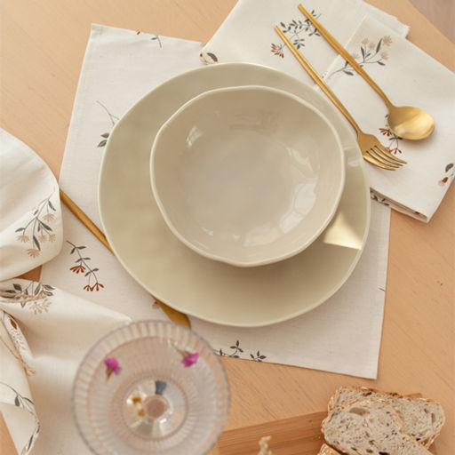 Набор салфеток декоративных 35х35 - 6 шт, саржа Гербариум ВБ 35х35 - Традиция фото 2