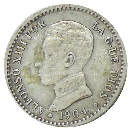50 сентимо 1904 года Испания