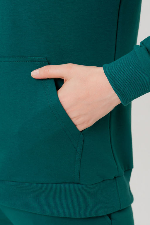 Мягкий уютный костюм из хлопкового футера - Solo mio фото 3