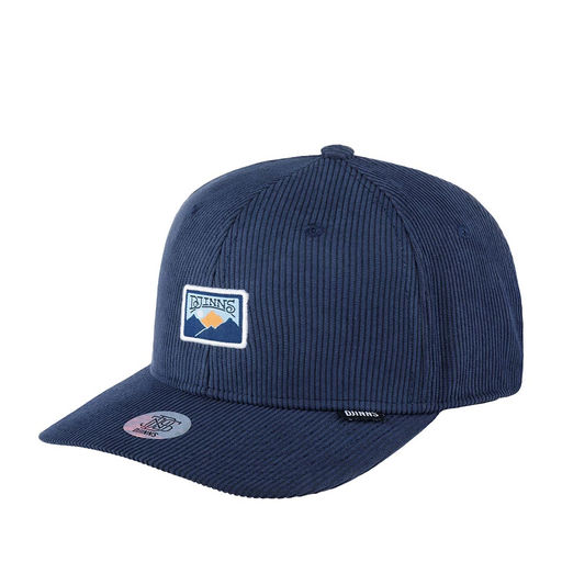 Бейсболка DJINNS арт. 6P TrueFit Cord Mountains (темно-синий)