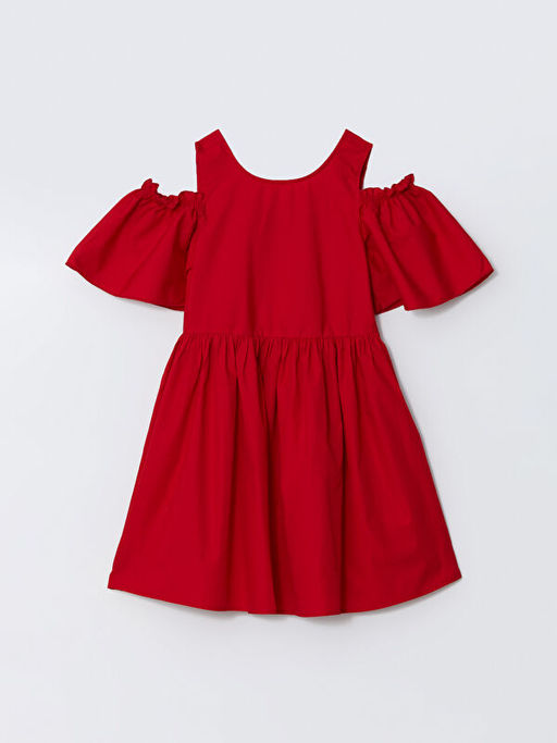 Bisiklet Yaka K?z ?ocuk Elbise