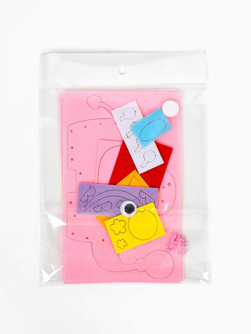 Набор для создания игрушки из фетра "Сладкая компания", набор 6 шт.