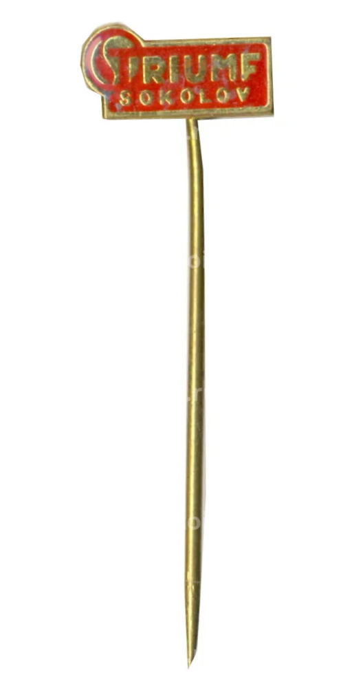 Значок рекламный Triumf Sokolov
