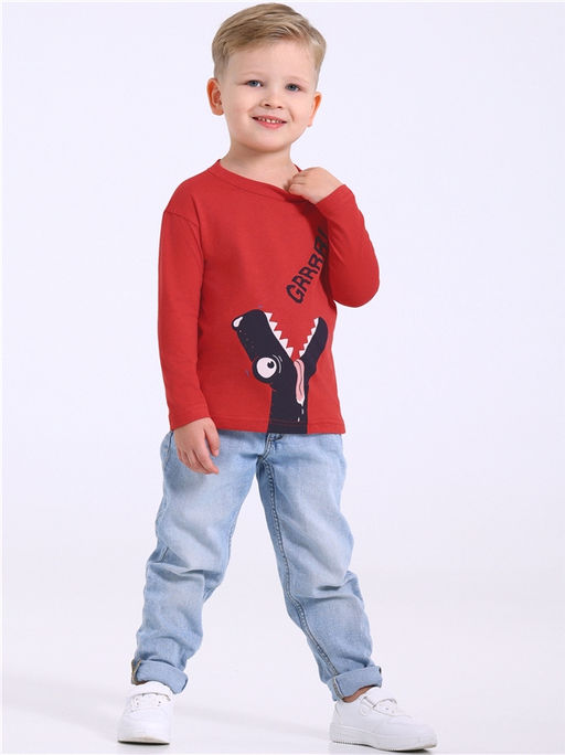 лонгслив 1ПДЛД4334001 - Апрель фото 4