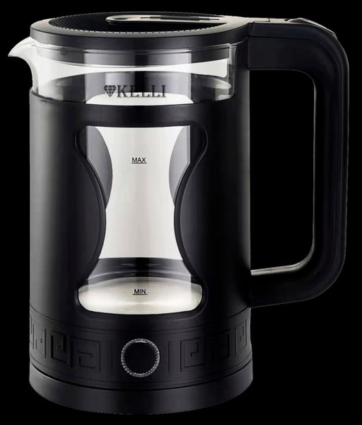 Чайник эл. 1,7 л стекл., Kelli, арт. 1800-KL - Полимербыт фото 2