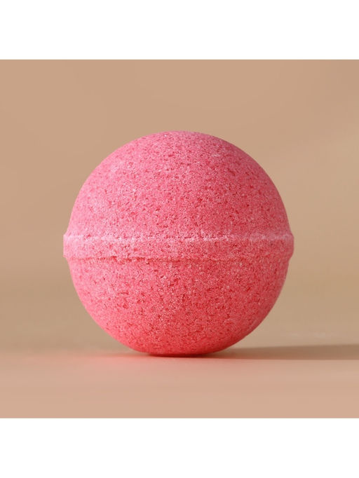 Бомбочка для ванны, 120 г, аромат клубничного пломбира, URAL LAB