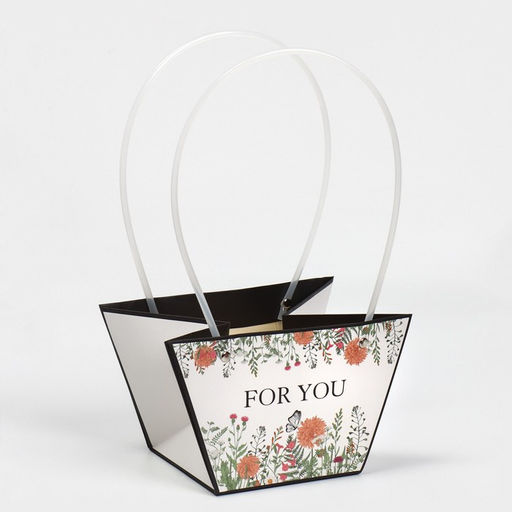 Цена за 2 шт. Пакет влагостойкий для цветов Фауна, 20?12?12 см