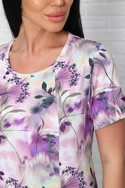 Платье вискоза (00992, сиреневый) - Плиона фото 16