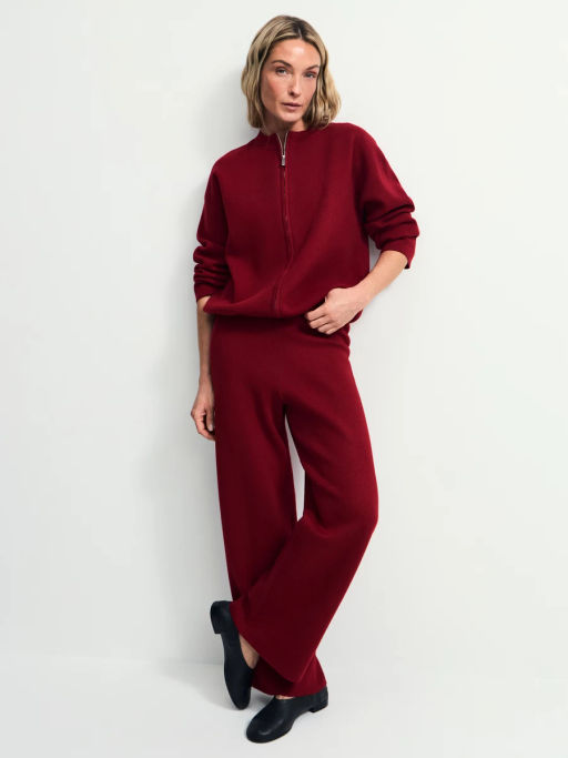 Прямые вязаные брюки / Zarina