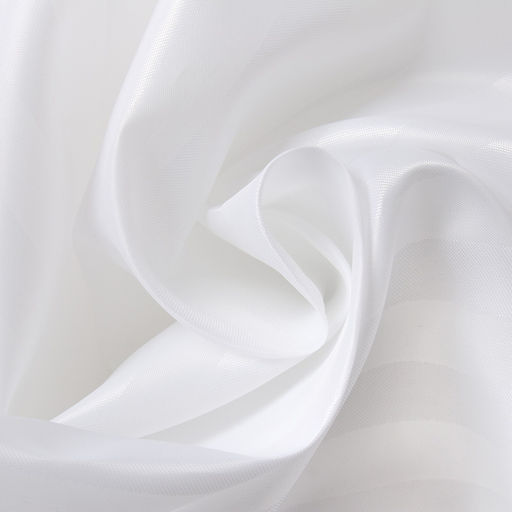 Штора в ванную «Этель. Полоска», 180×200 см, белая