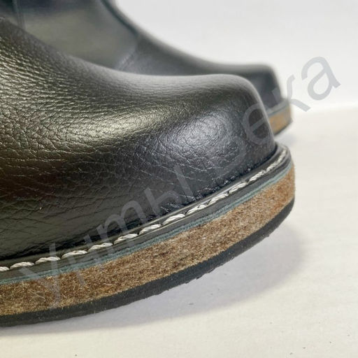 Сапоги мужские Алтай, черные, войлочная подошва