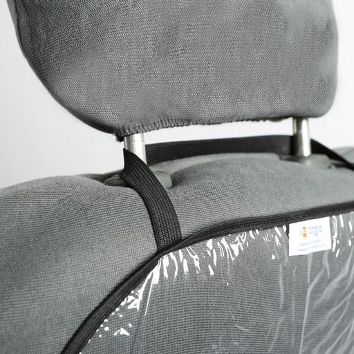 Накидка на сидение - незапинайка, ПВХ с обстрочкой, 40х62 см